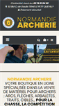 Mobile Screenshot of normandie-archerie.com